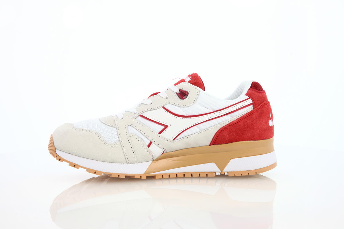 Diadora n9000 white clearance red